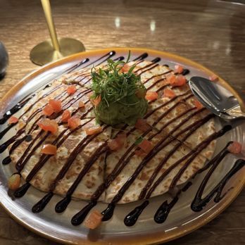 Roppongi Restaurant & Lounge - Mongolian Duck quesadilla - Sushi Bars Near Me - La Jolla, California Roppongi Restaurant & Lounge - Mongolian Duck quesadilla - Sushi Bars Near Me - La Jolla, California