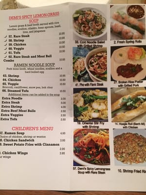 Menu photo 4 Demi's Noodle House Palmetto, FL Menu photo 4 Demi's Noodle House Palmetto, FL