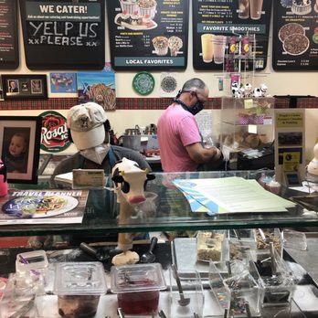 The Magic Cow - Owner in his unique shop. - Ice Cream & Frozen Yogurt Near Me - Davie, Florida The Magic Cow - Owner in his unique shop. - Ice Cream & Frozen Yogurt Near Me - Davie, Florida