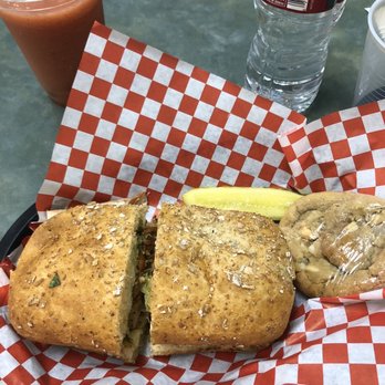 Knickerbockers Deli - Oven roasted chicken basil sandwich. It has tons of filling  and is delicious!!!! - Delis Near Me - Salt Lake City, Utah