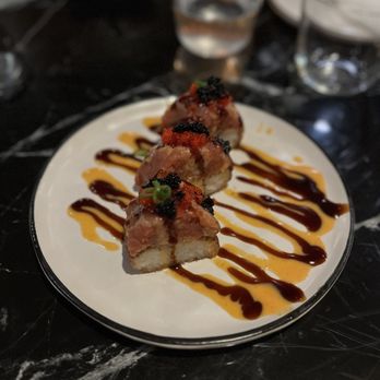 Blackjack Bar Tapas - Crispy Rice Tuna - Cocktail Bars Near Me - Atlanta, Georgia