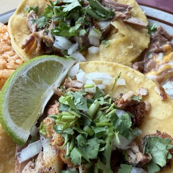 Taco King - Chicken and carnitas special tacos. Combo - Mexican Near Me - Anchorage, Alaska