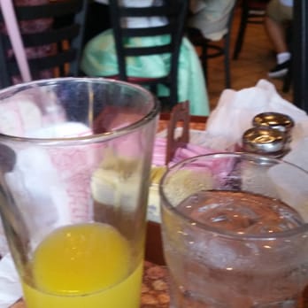 La Mexicana - Large OJ next to water glass. - Mexican Near Me - Houston, Texas La Mexicana - Large OJ next to water glass. - Mexican Near Me - Houston, Texas