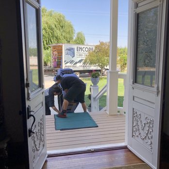 Encore Piano Moving - They used a blanket to protect my stairs! Sure wish my regular furniture movers would have thought have that! - Piano Services Near Me - Stockton, California Encore Piano Moving - They used a blanket to protect my stairs! Sure wish my regular furniture movers would have thought have that! - Piano Services Near Me - Stockton, California