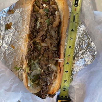 Philly Steak Subs - a measuring tape - Sandwiches Near Me - El Cajon, California Philly Steak Subs - a measuring tape - Sandwiches Near Me - El Cajon, California