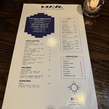 Maya - Menu - Mexican Near Me - New York, New York Maya - Menu - Mexican Near Me - New York, New York