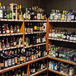 San Francisco Wine Trading Company - Liquors and Gin area.