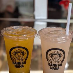 Banh Mi Nana - Mango and lychee drinks