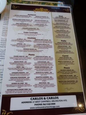 Menu photo 1 Carlos & Carlos Arlington Heights, IL Menu photo 1 Carlos & Carlos Arlington Heights, IL