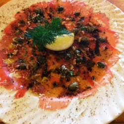 Bellheimer Braustübl - Carpaccio vom Thunfisch