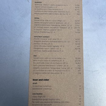 Side A - Menu 7/2025 - Wine Bars Near Me - San Francisco, California Side A - Menu 7/2025 - Wine Bars Near Me - San Francisco, California