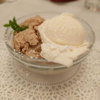 The Hitching Post 2 - Vanilla and Coffee McConnell's ice cream - Steakhouses Near Me - Buellton, California The Hitching Post 2 - Vanilla and Coffee McConnell's ice cream - Steakhouses Near Me - Buellton, California