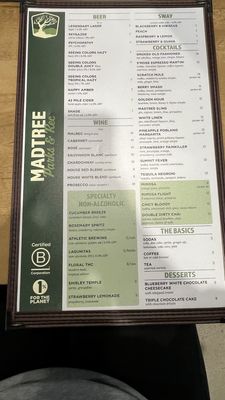 Menu photo 6 MadTree Parks & Rec Blue Ash, OH Menu photo 6 MadTree Parks & Rec Blue Ash, OH