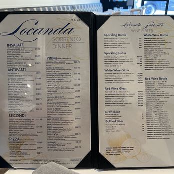 Locanda Sorrento - Menu 2024 - many Gluten Free options!! - Italian Near Me - Campbell, California Locanda Sorrento - Menu 2024 - many Gluten Free options!! - Italian Near Me - Campbell, California