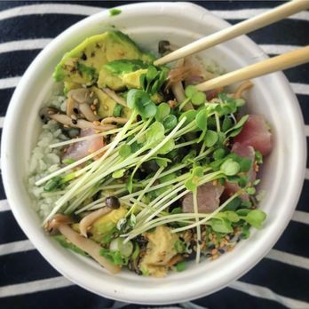 Sweetfin Poke Silverlake - Truffle Yuzu Albacore - Poke Near Me - Los Angeles, California