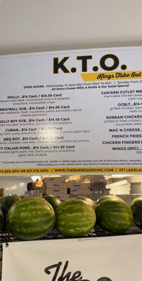 Menu photo 1 The BBQ King Sayville, NY Menu photo 1 The BBQ King Sayville, NY