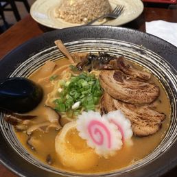 Spicy Miso Bbq pork Ramen is yum. Also shared some rolls, all of which were very good. Spicy Miso Bbq pork Ramen is yum. Also shared some rolls, all of which were very good.