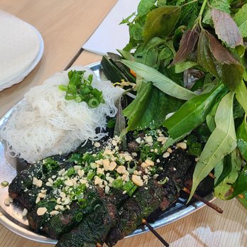 Anh Dao - Medium/40 Rolls of Bo La Lot (VIETNAMESE GRILLED BEEF WRAPPED IN BETEL LEAVES) - Vietnamese Near Me - Toronto, Ontario