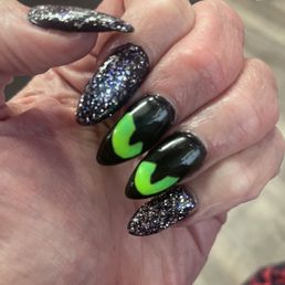 Cat eye nails Cat eye nails