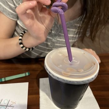 French Pub - Loved the simple touch of curling the straw for my daughter - Skylar was the BEST server! - American Near Me - Depew, New York