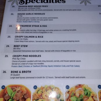 Bone & Broth - Menu - Vietnamese Near Me - Ontario, California