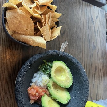 Anejo - The food was Amazing! Love the chips and guacamole!  The shrimp tacos  were delicious!! - Mexican Near Me - Banff, Alberta