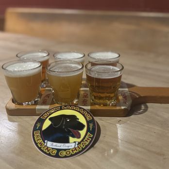 Lucky Labrador Beer Hall - Taster flight - Pizza Near Me - Portland, Oregon Lucky Labrador Beer Hall - Taster flight - Pizza Near Me - Portland, Oregon