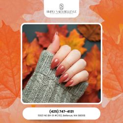 Simply Nails - Fall weather is here to stay, make sure your nails are ready! Book with us for the perfect autumn manicure!