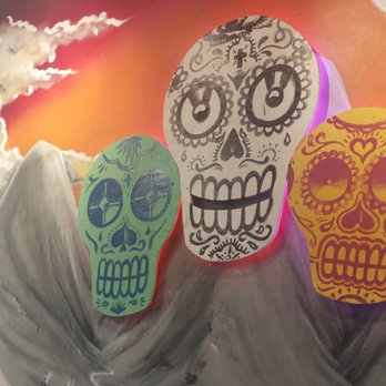 Cinco TacoBar - Center image of larger mural inside Cinco Taco Bar - Mexican Near Me - San Leandro, California