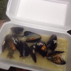 Bungo in The Back Lanes - Loch fynne mussels. £3