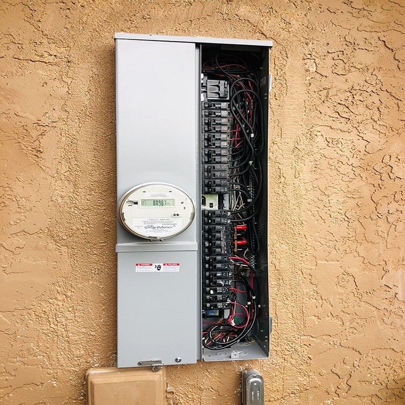 Slide of Electrical Garage Northridge