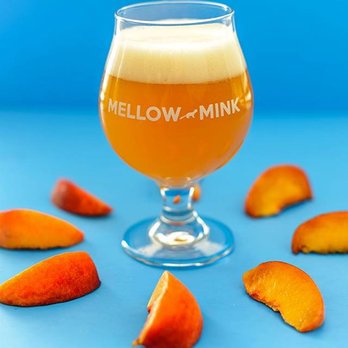 Mellow Mink Brewing - Apricot Estate Saison, a farmhouse saison blended with aged sour beer and apricots. - Breweries Near Me - Mechanicsburg, Pennsylvania Mellow Mink Brewing - Apricot Estate Saison, a farmhouse saison blended with aged sour beer and apricots. - Breweries Near Me - Mechanicsburg, Pennsylvania