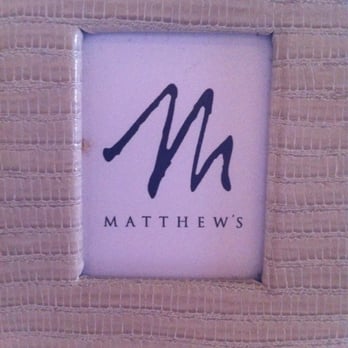 Matthew's Restaurant - Logo- Still think they are short of Capitol Grill - New American Near Me - Jacksonville, Florida