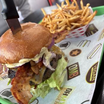 Oh My Burger - Garlic Parm Fries and Lil Homie - Burgers Near Me - Gardena, California Oh My Burger - Garlic Parm Fries and Lil Homie - Burgers Near Me - Gardena, California