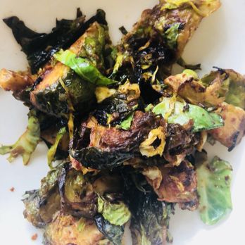 Backstreet Cafe - Charred Brussel Sprouts - New American Near Me - Houston, Texas Backstreet Cafe - Charred Brussel Sprouts - New American Near Me - Houston, Texas