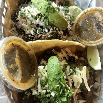 Torchy's Tacos - Democrat (barbacoa) and crossroads (smoked beef brisket) - Tex-Mex Near Me - Mansfield, Texas
