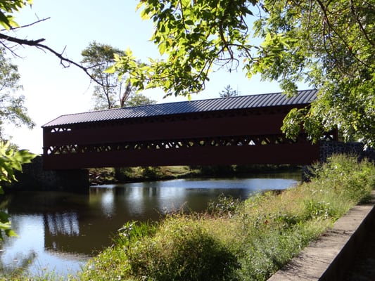Historic Sachs Covered Bridge by null