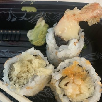 RAWR Sushi - "Shrimp" tempura roll. Disgusting. - Sushi Bars Near Me - Springfield, Virginia RAWR Sushi - "Shrimp" tempura roll. Disgusting. - Sushi Bars Near Me - Springfield, Virginia