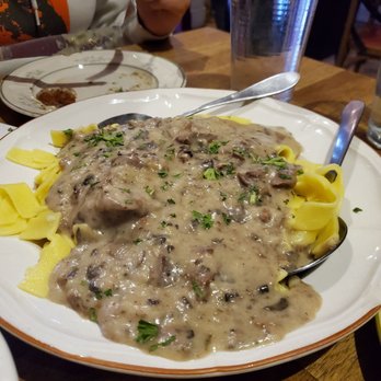 Cafe Europa - Beef Stroganoff - German Near Me - San Francisco, California