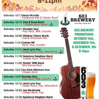 Casey Magee's Irish Pub - We are excited to announce our 2023 Fall Music Series lineup! - American Near Me - Nashua, New Hampshire