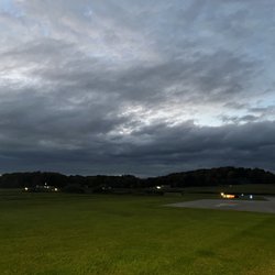 Punxsutawney Municipal Airport - The field at dusk.