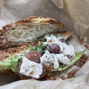 Panera Bread - Ordered a chicken salad on croissant. The croissant was beyond well done and the chicken salad was non existent. - Salad Near Me - Pittsburg, California Panera Bread - Ordered a chicken salad on croissant. The croissant was beyond well done and the chicken salad was non existent. - Salad Near Me - Pittsburg, California