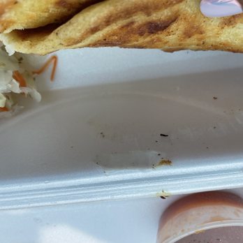 Sofrito Latin Innovation Kitchen - Burned styrofoam where my food was. - Latin American Near Me - Greensboro, North Carolina