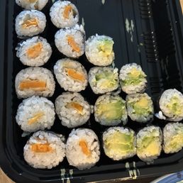 Avocado and sweet potato sushi Avocado and sweet potato sushi