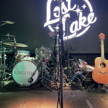 Lost Lake Lounge - Front of stage. LOVE a good smaller, packed venue. AND IT WAS! - Music Venues Near Me - Denver, Colorado