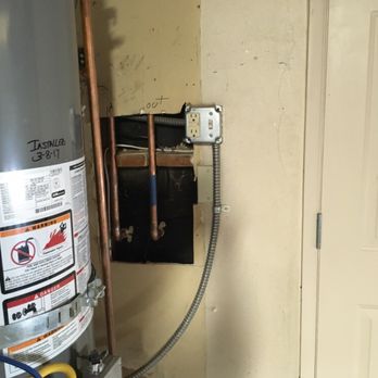 Jeff Lisheski Electric - There were loose cords hanging inside the wall here. Stable now - Electricians Near Me Jeff Lisheski Electric - There were loose cords hanging inside the wall here. Stable now - Electricians Near Me