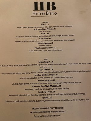 Menu photo 4 Home Bistro Cleveland, OH Menu photo 4 Home Bistro Cleveland, OH