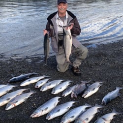 Alaska Denise Lake Lodge - Silver Salmon - Barnhart 2014