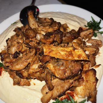 Open Sesame - Hummus topped with chicken shwarma - Mediterranean Near Me - Los Angeles, California Open Sesame - Hummus topped with chicken shwarma - Mediterranean Near Me - Los Angeles, California