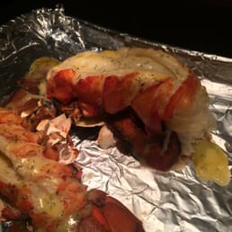 Lobster tail. This babies were 19.99 a lbs but three days later were14.99. A little upset.